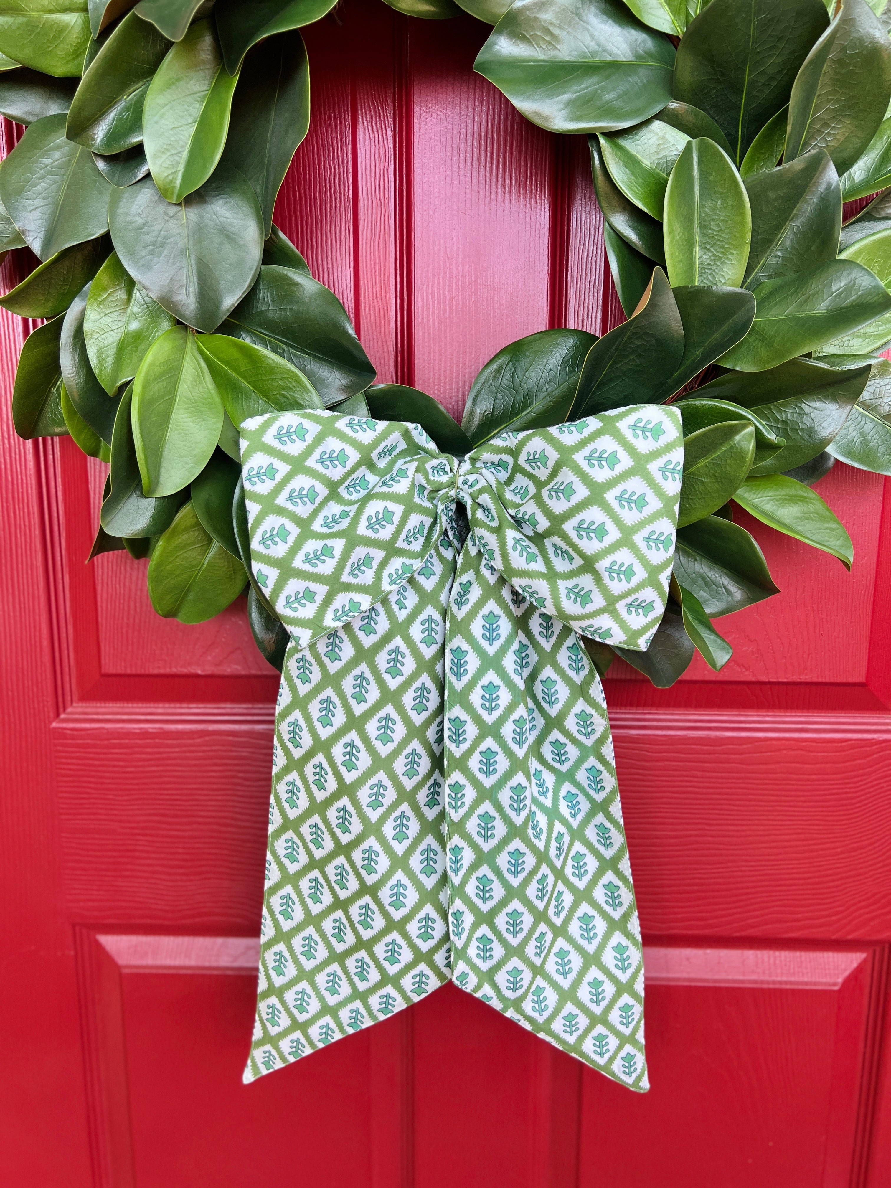Deluxe large magnolia wreath 26”