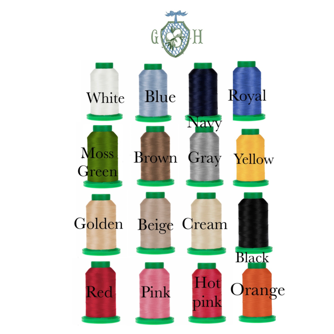 Fern green check wreath sash