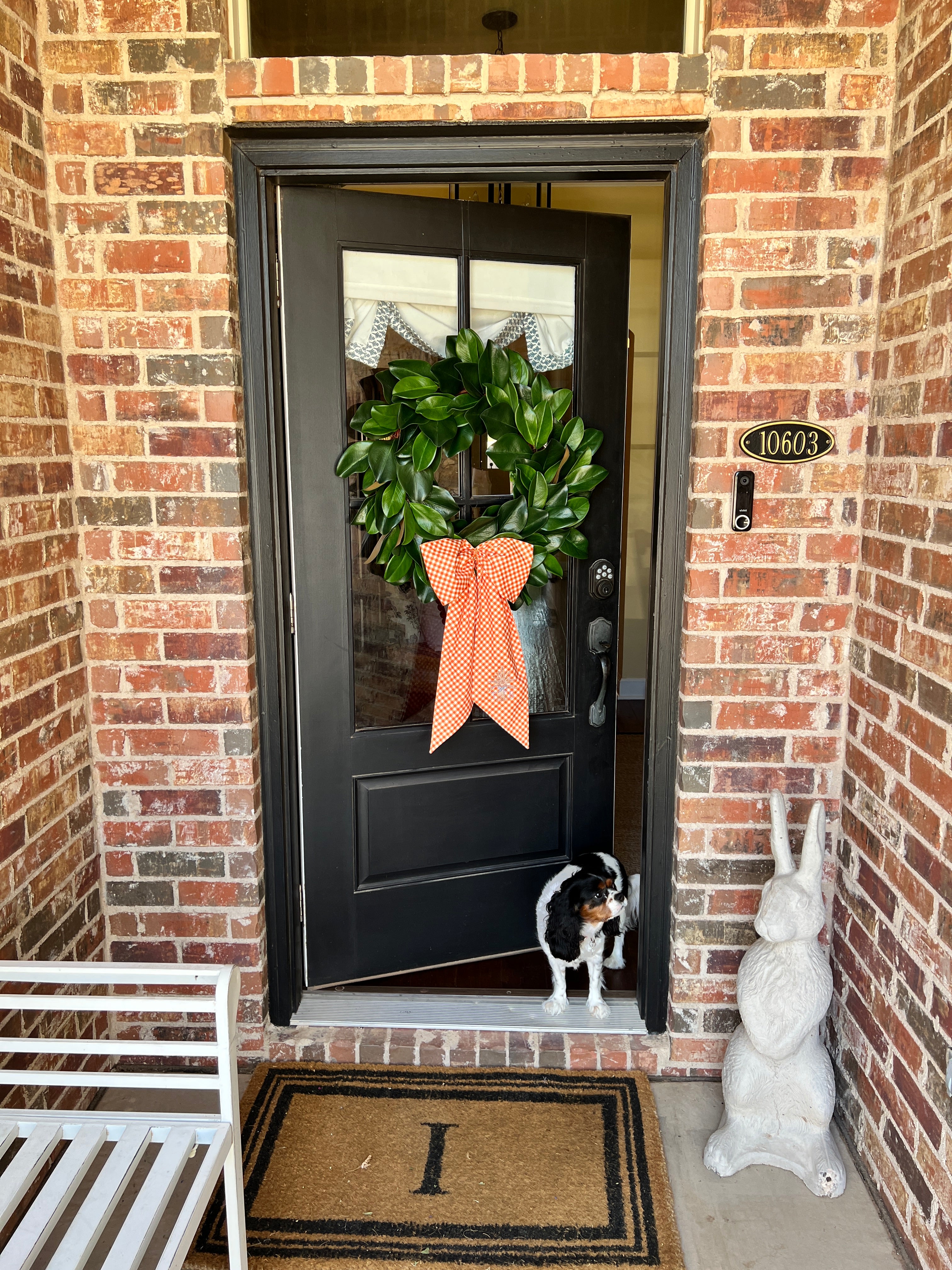 Deluxe large magnolia wreath 26”