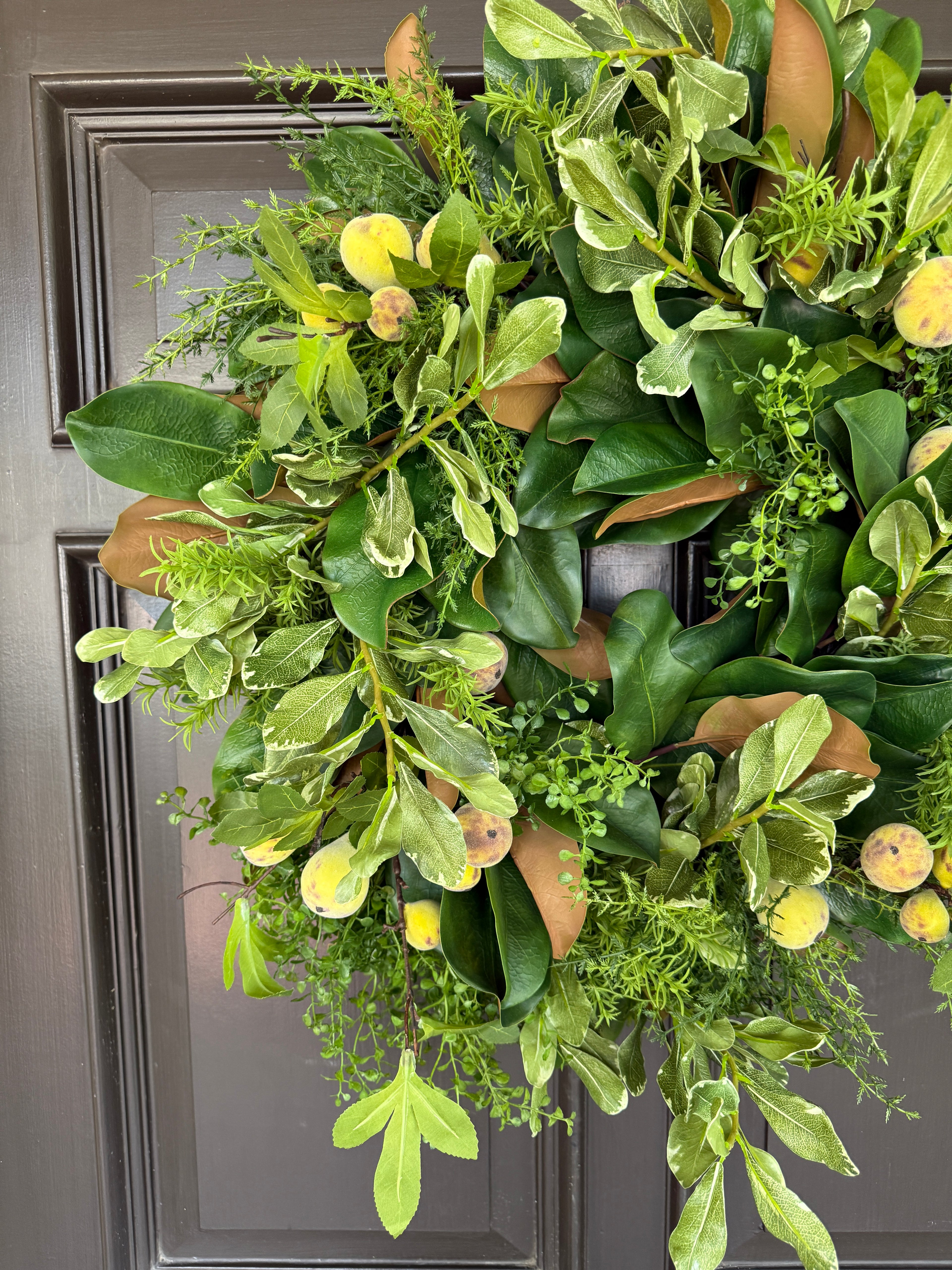 Faux botanical fig branch