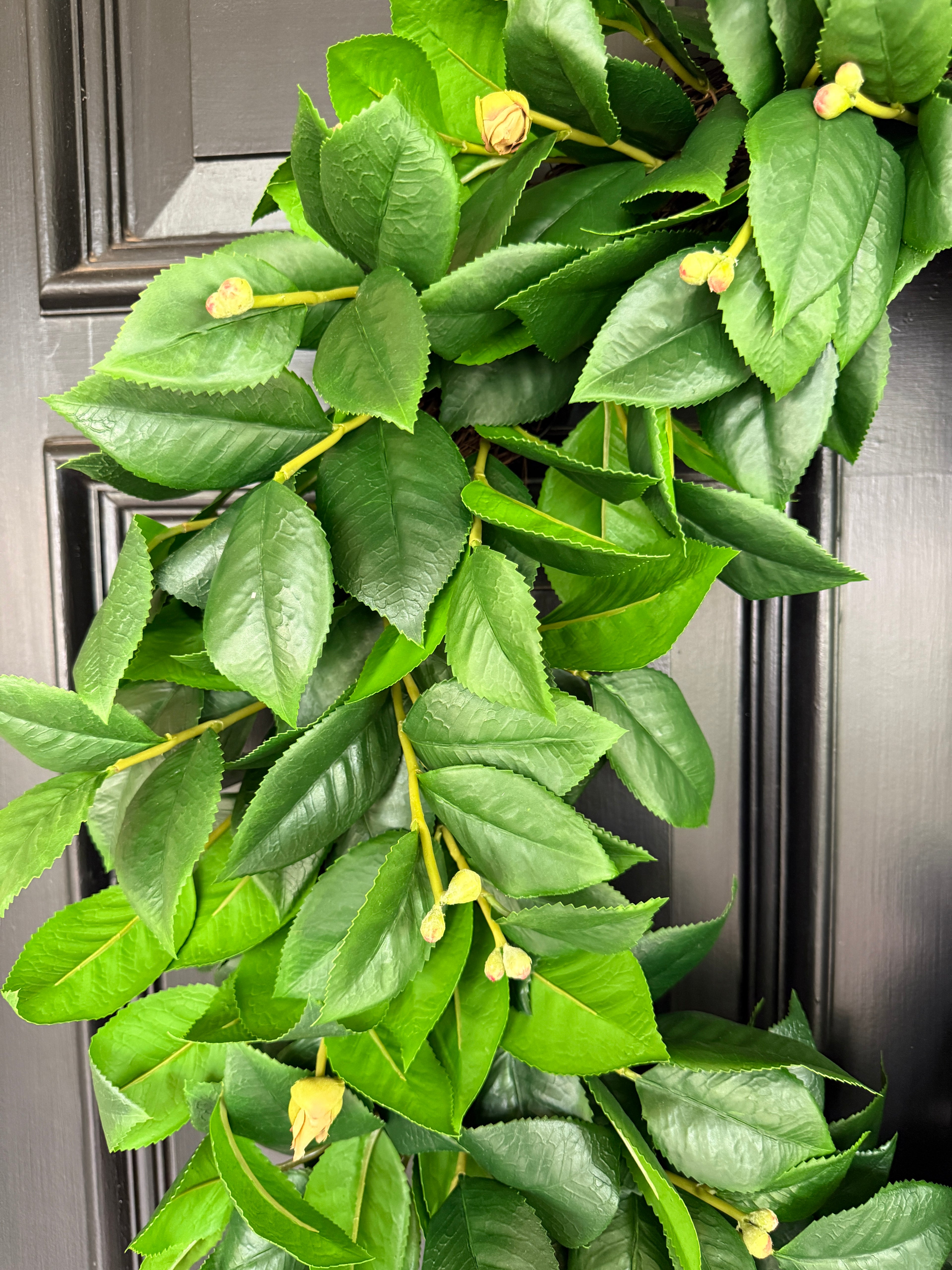 Oversized 32” Camellia wreath