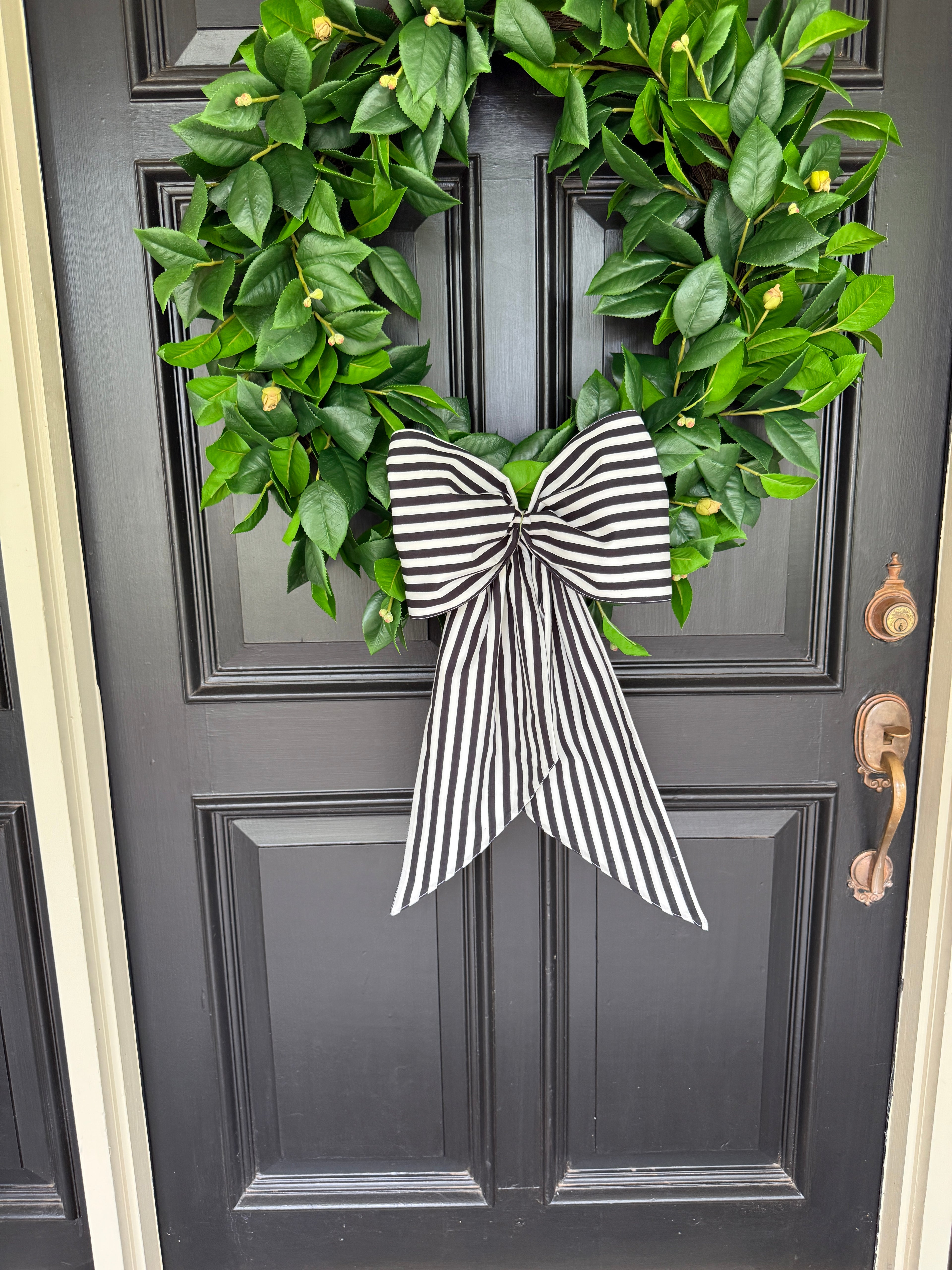 Oversized 32” Camellia wreath