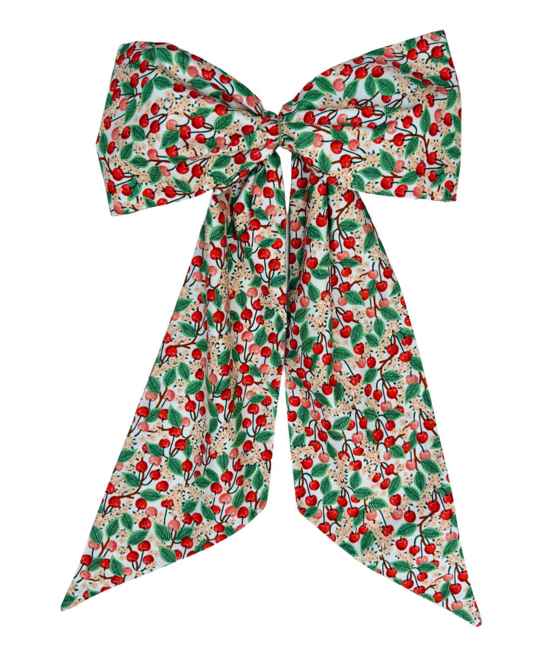 Rifle Paper Co cherry print signature wreath sash