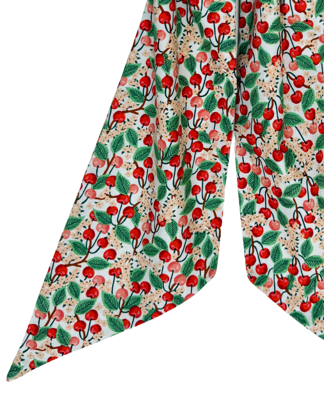 Rifle Paper Co cherry print signature wreath sash