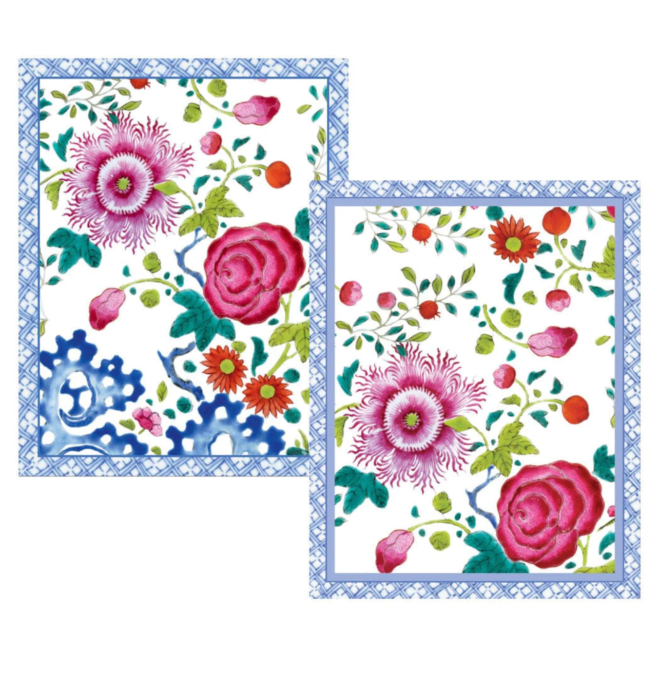Caspari porcelain boxed notecard set