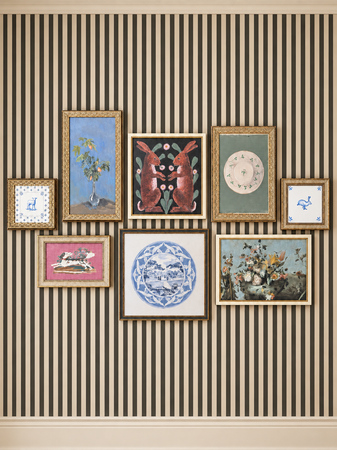 Instant art wall