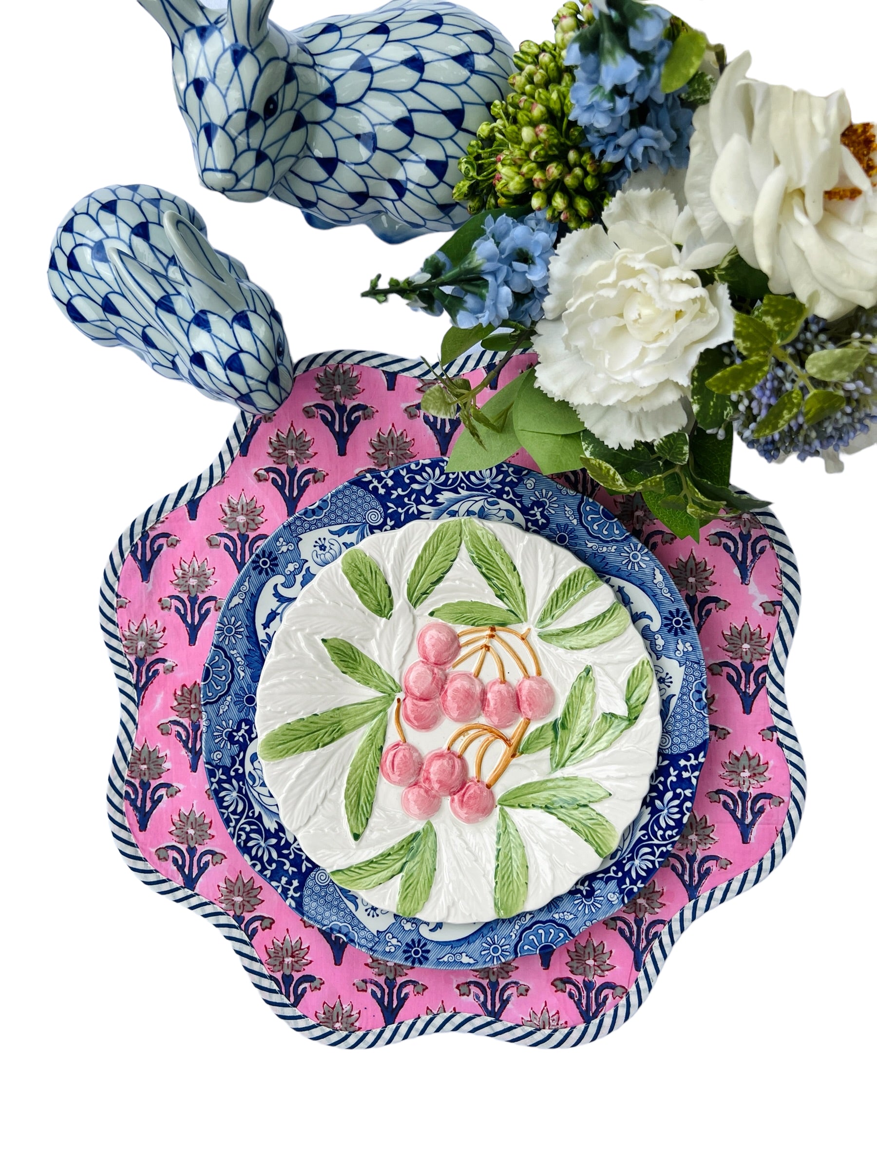 Fruit Du Jour plates set of 6