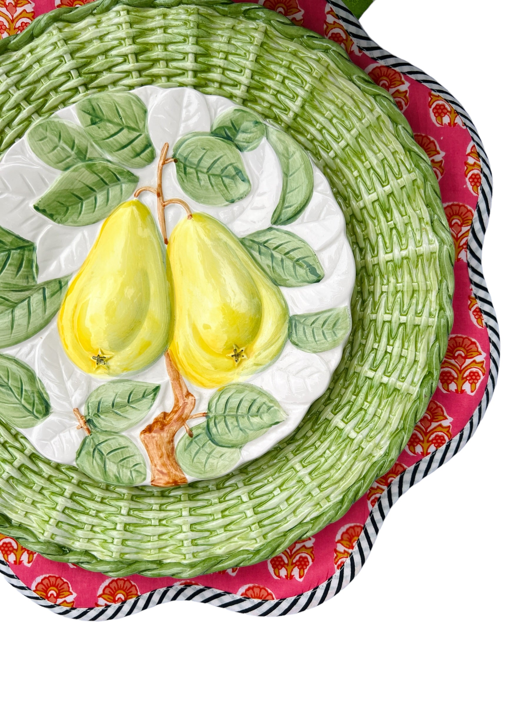 Fruit Du Jour plates set of 6