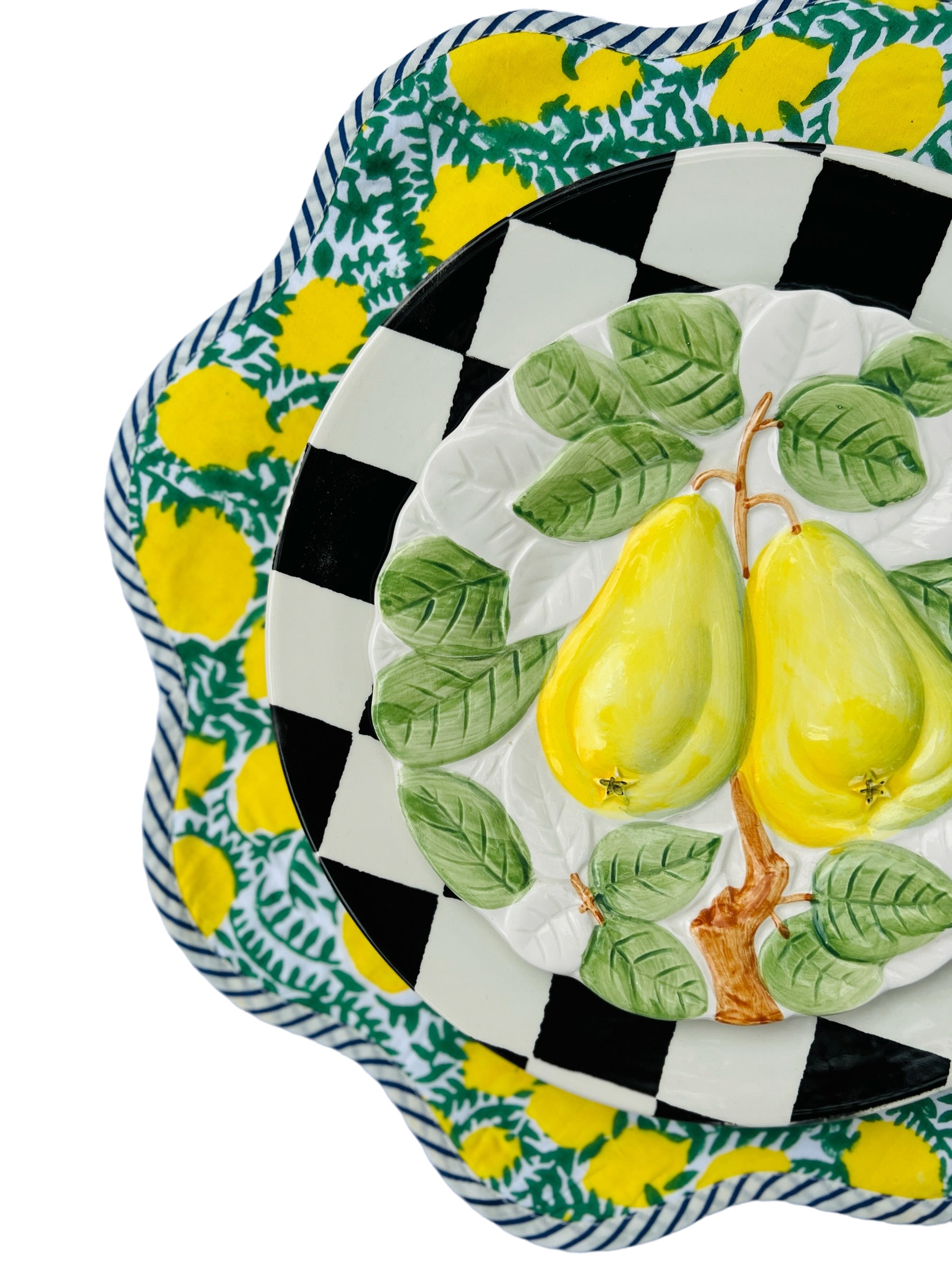 Fruit Du Jour plates set of 6