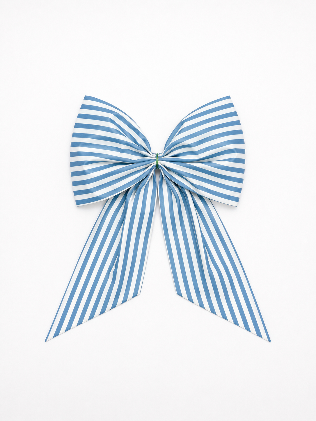 Hydrangea blue and white stripe signature wreath sash monogram available