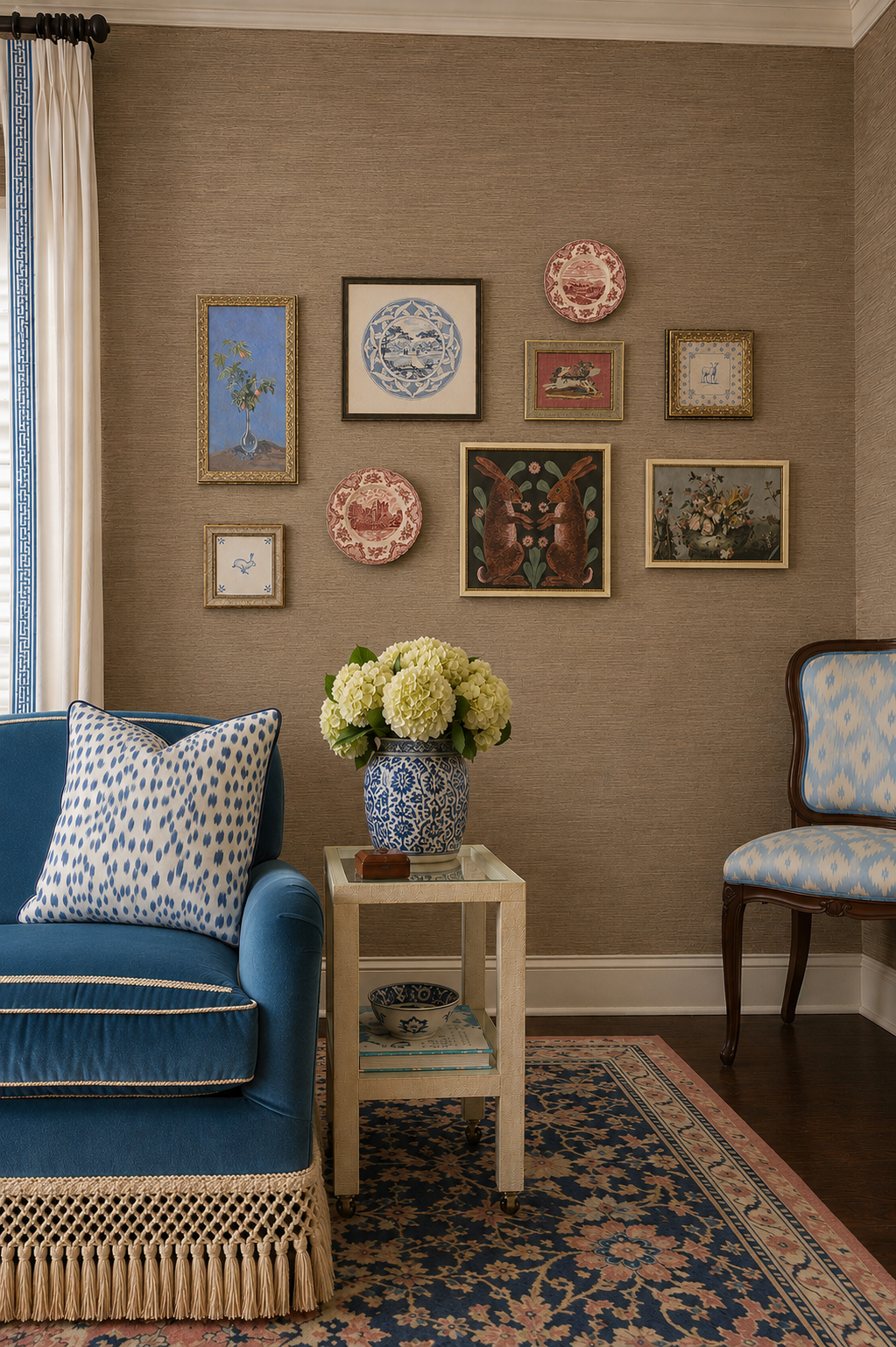 Floral still life framed wall art