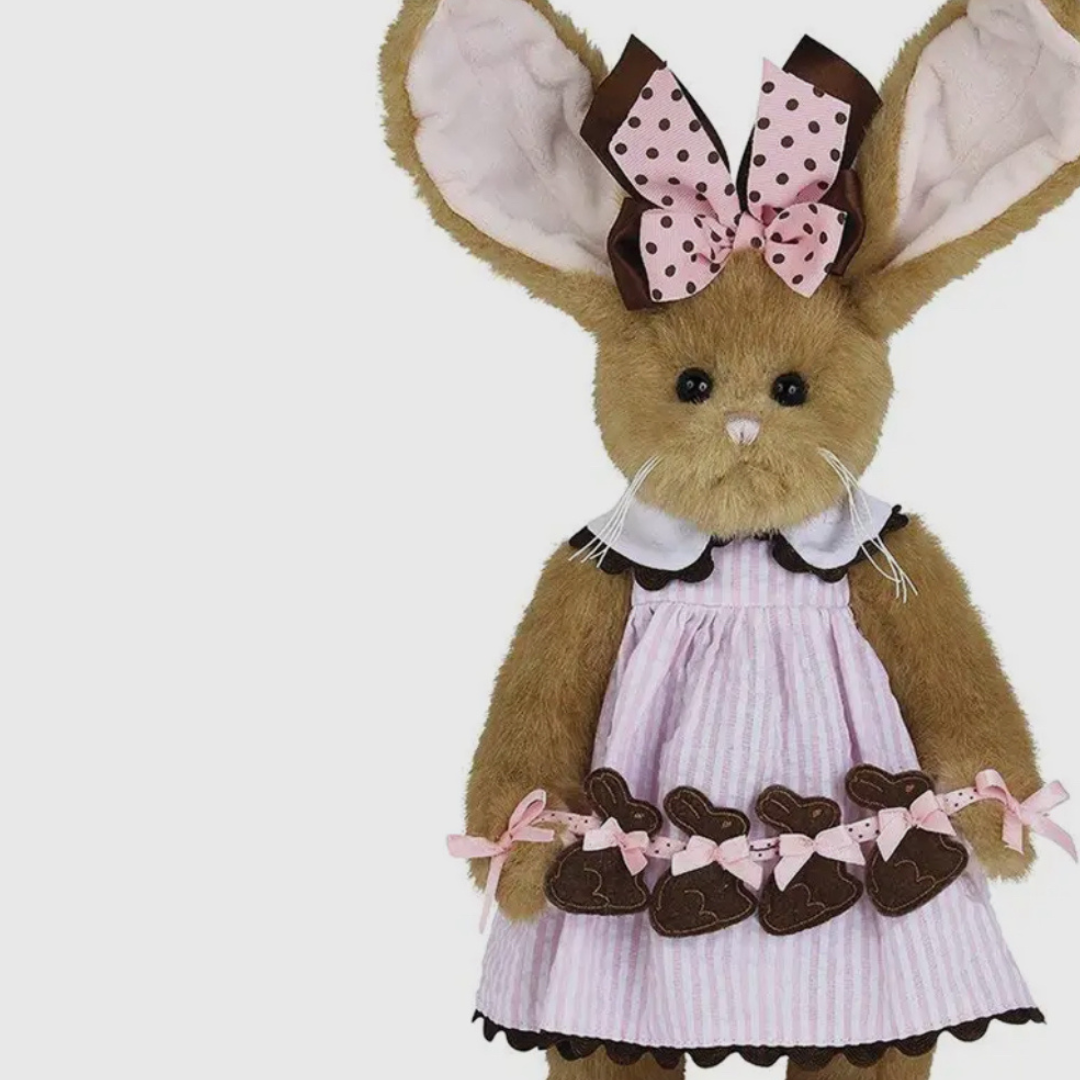 Bitsy the plush bunny – Grace Harris Collection