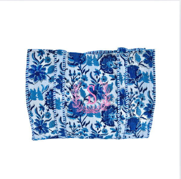 バッグ thehighlights 'pot' print blue pot' blue star – thehighlights