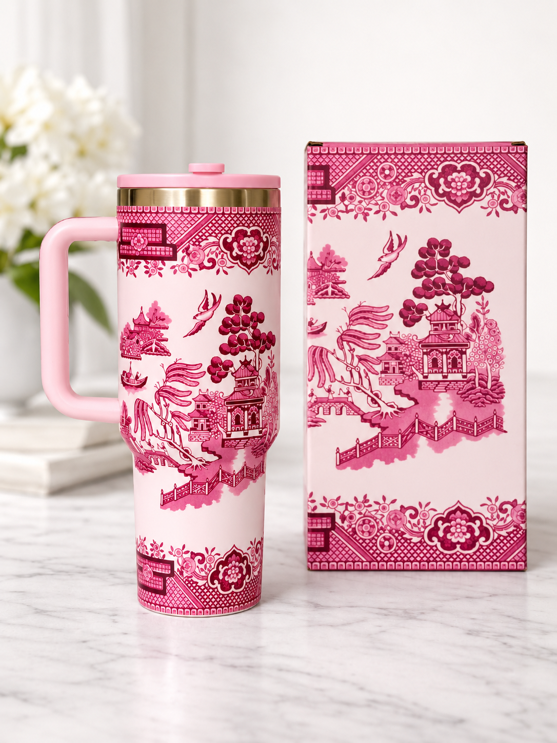 Pink Willow insulated tumbler *preorder*