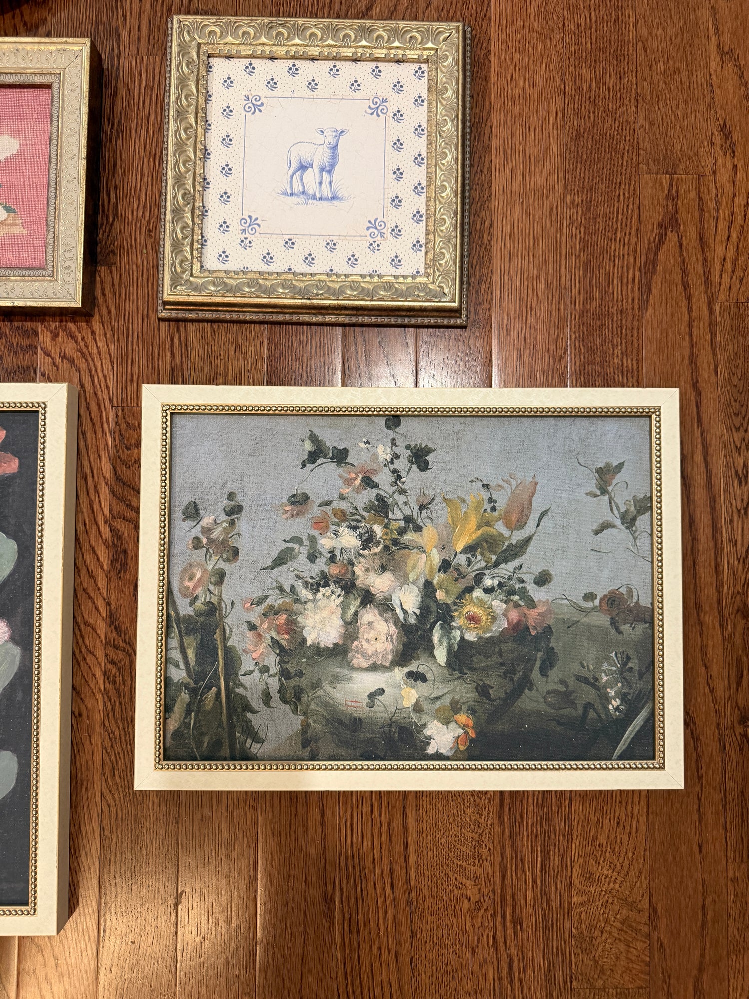 Floral still life framed wall art