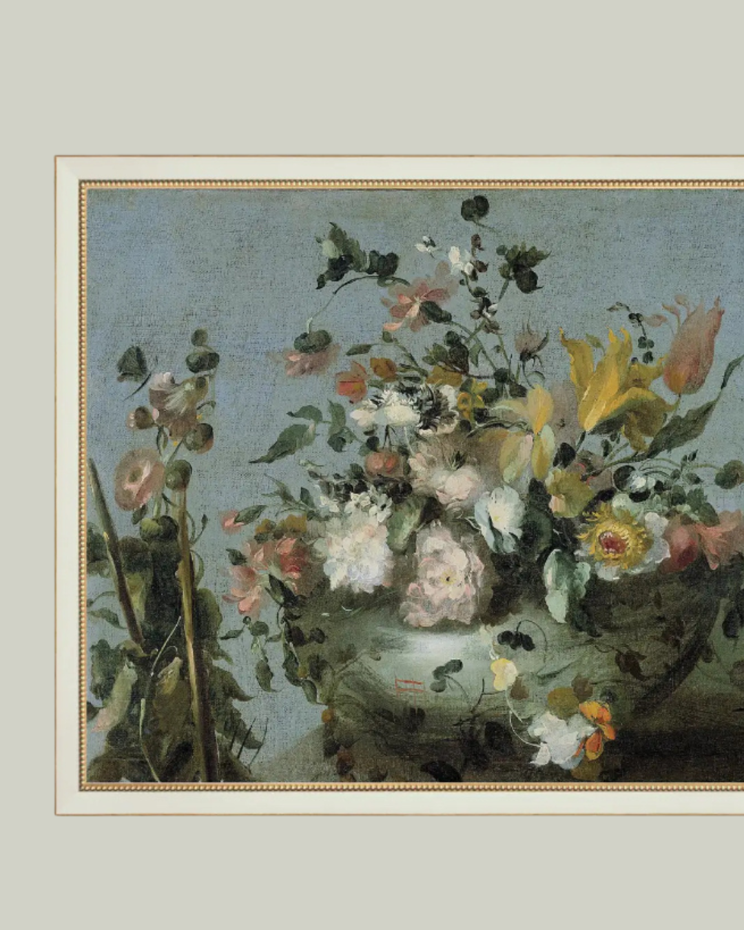 Floral still life framed wall art