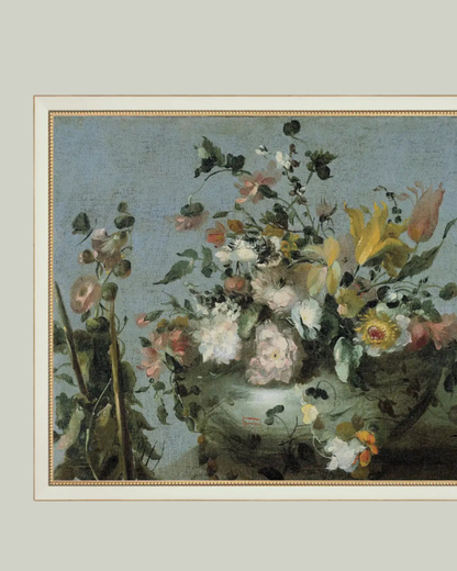 Floral still life framed wall art