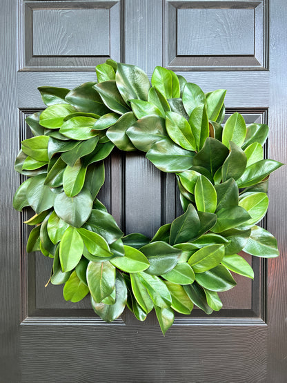 Deluxe large magnolia wreath