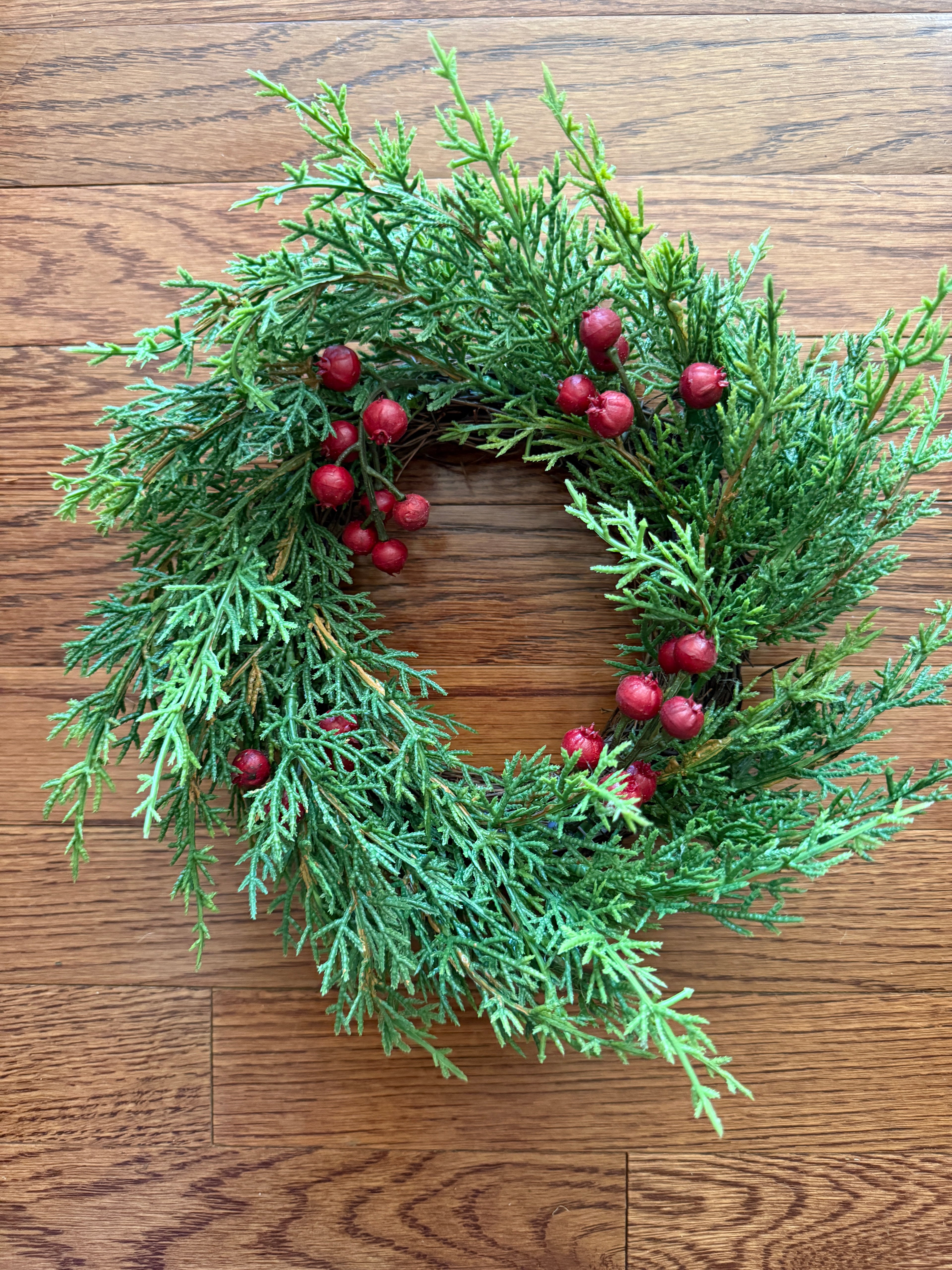 Little berry wreath set of two 10”