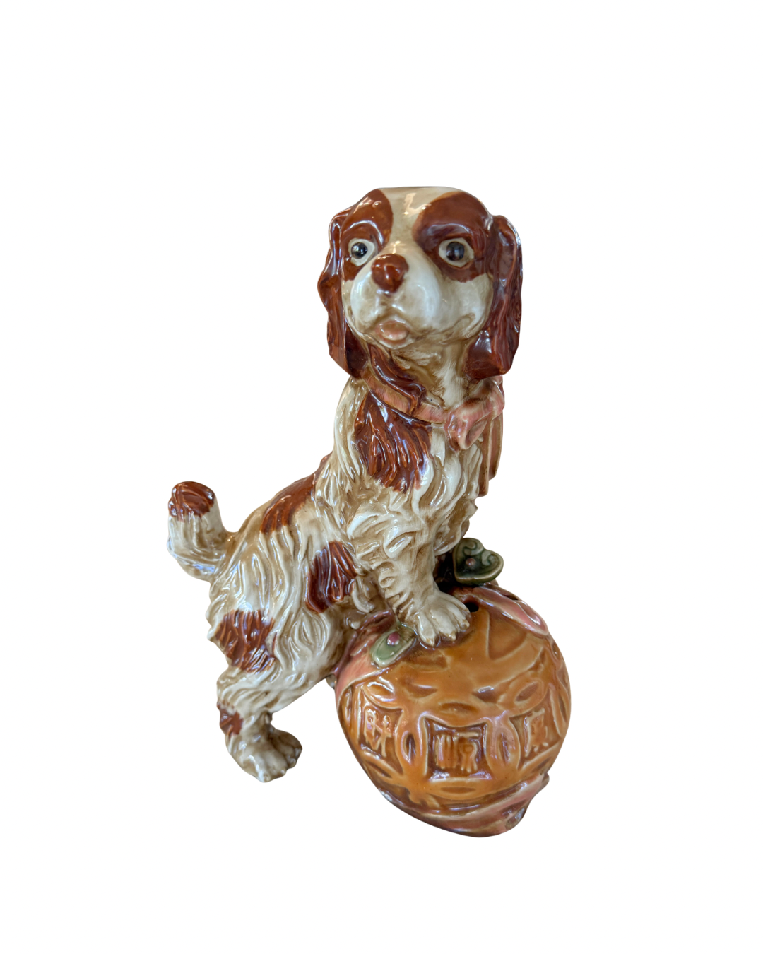 Staffordshire style King Charles Spaniel figurine