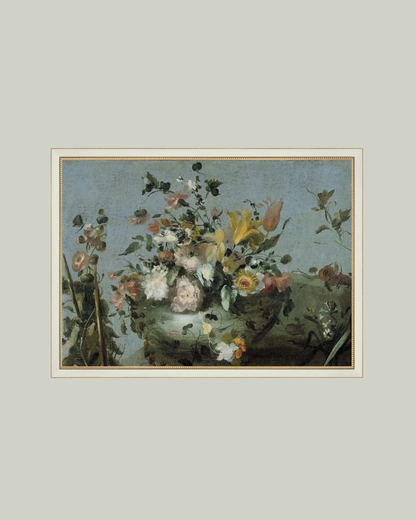 Floral still life framed wall art