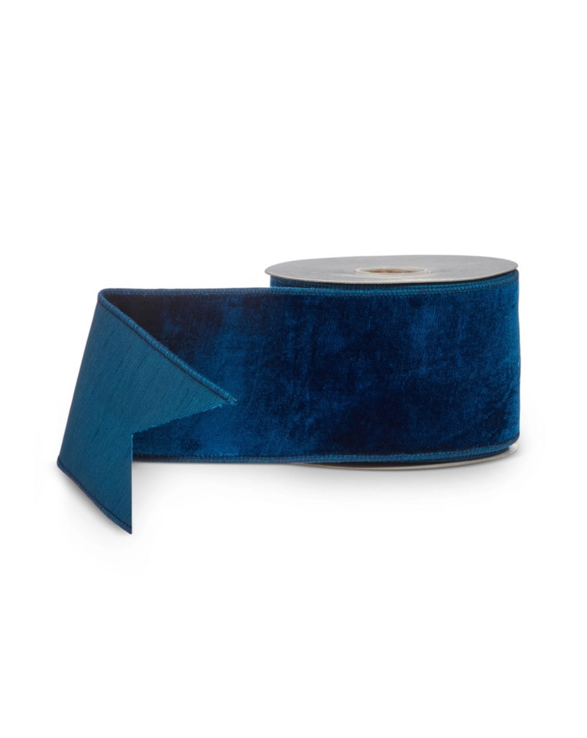 Blue velvet luxury wired ribbon