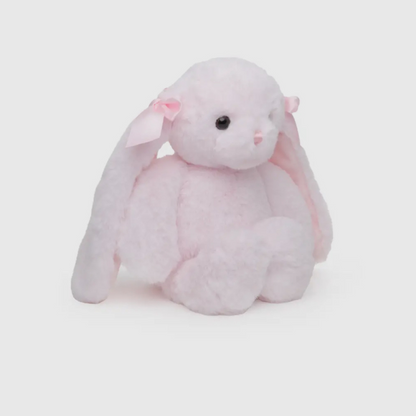 Pink snuggle bunny with bows