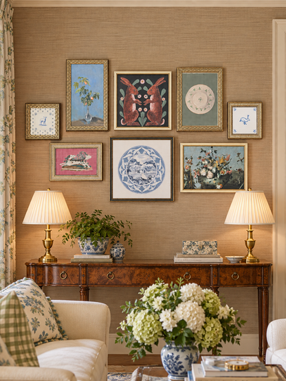 Instant art wall
