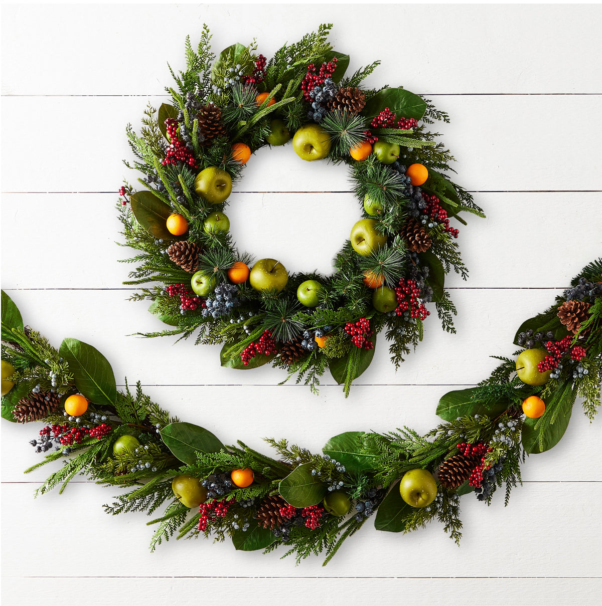 Mixed fruit garland 6’