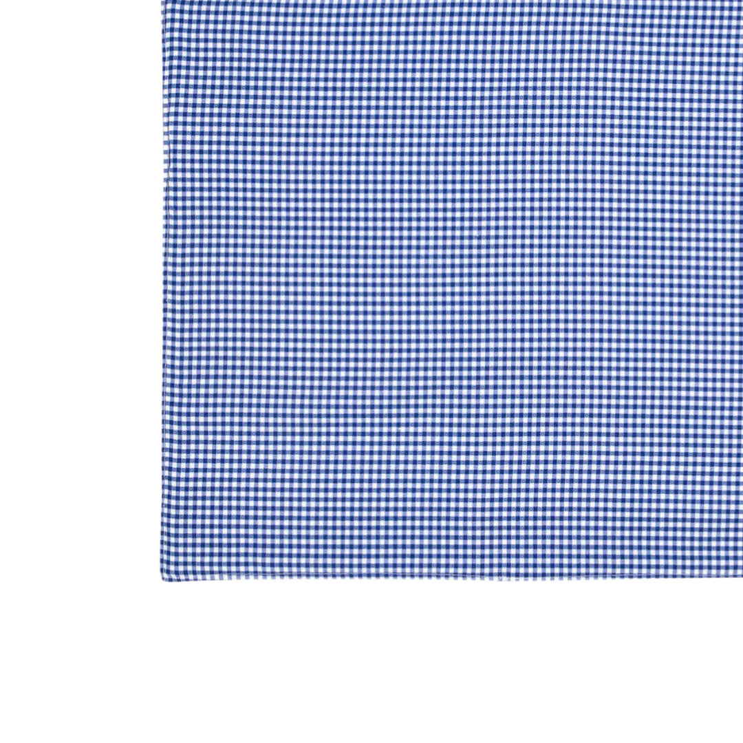 Tiny blue gingham placemat set of 4