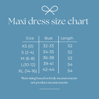 The Annie Maxi Dress (final sale)