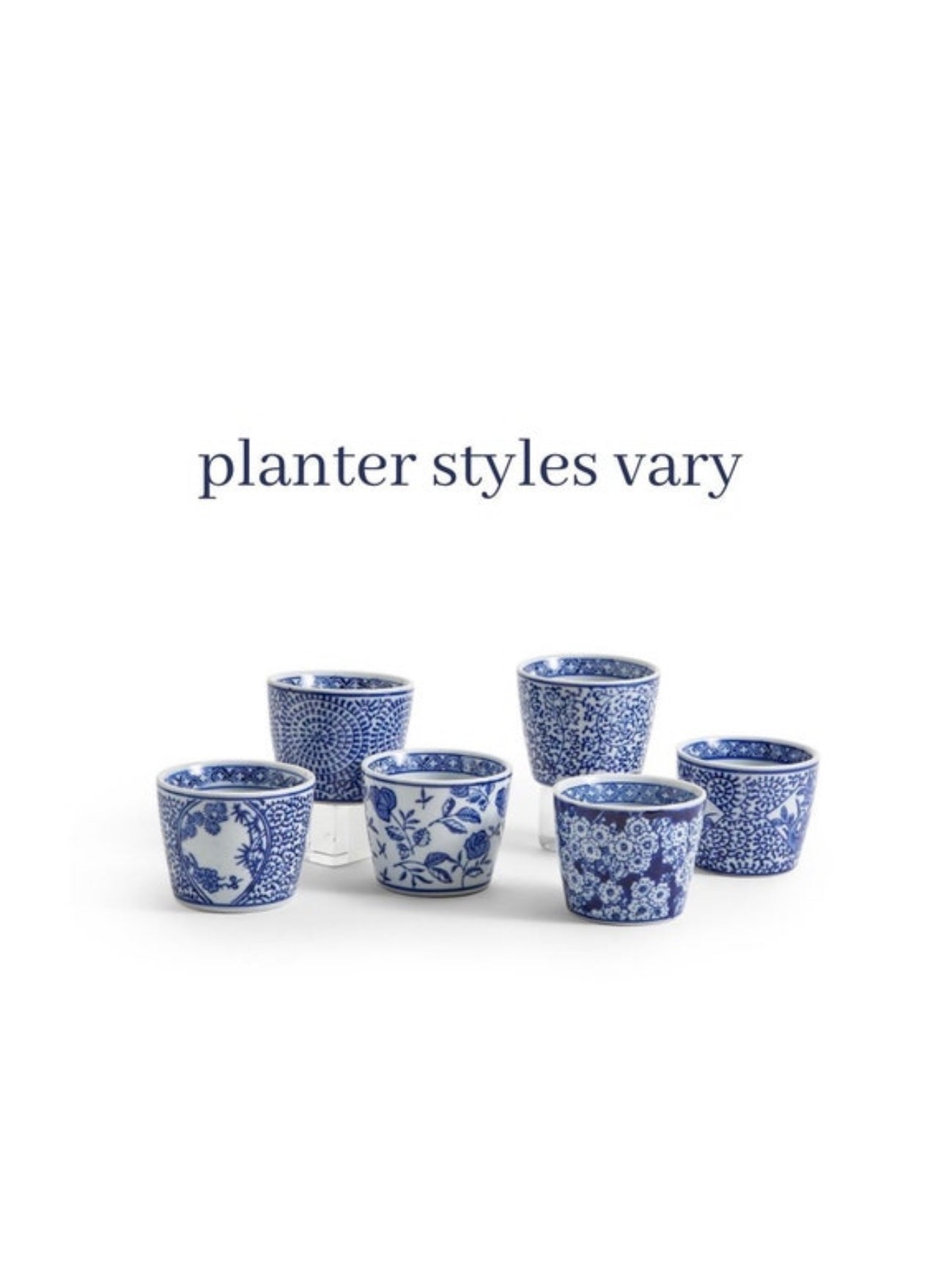 Petite faux floral arrangement in blue and white chinoiserie pot – Grace  Harris Collection