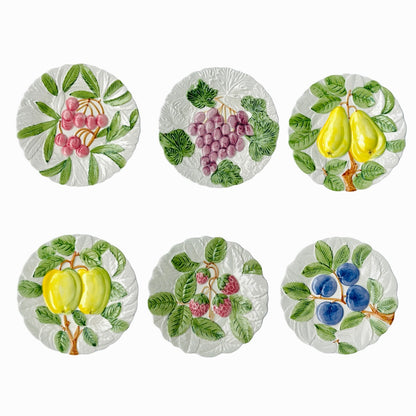 Fruit Du Jour plates set of 6